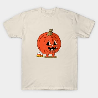 Retro pumpkin and candy T-Shirt